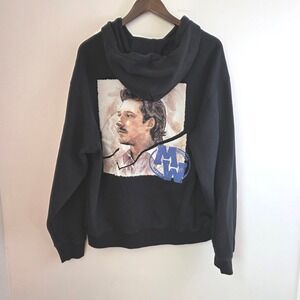 Morgan Wallen I'm The Problem Black Graphic Hoodie Sweatshirt Men's Large L